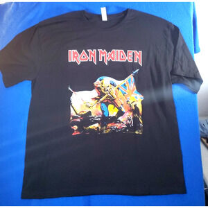 Iron Maiden Trooper New Nwot Black T-Shirt Men's Size XL